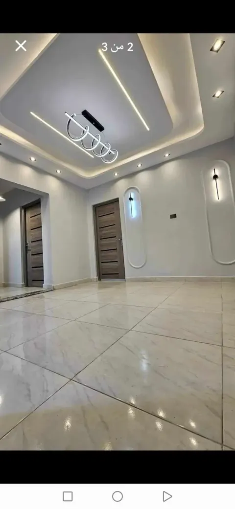 شقةللبيع في التعاوني 110متر دور عاشر وجهه مربع واسع هاي