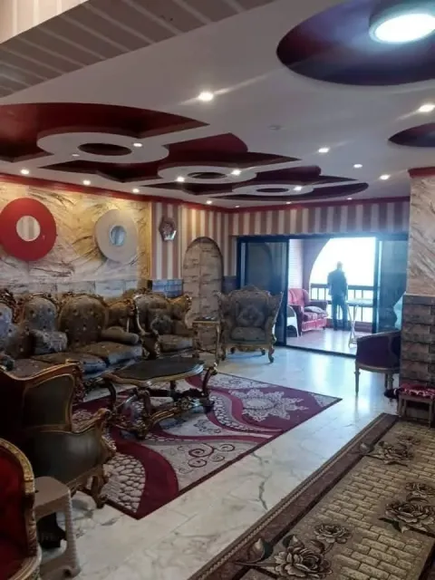 في ليالي الشتاء 🌊🌊شقـــة 3 غرف نوم بانوراما فيو بحر