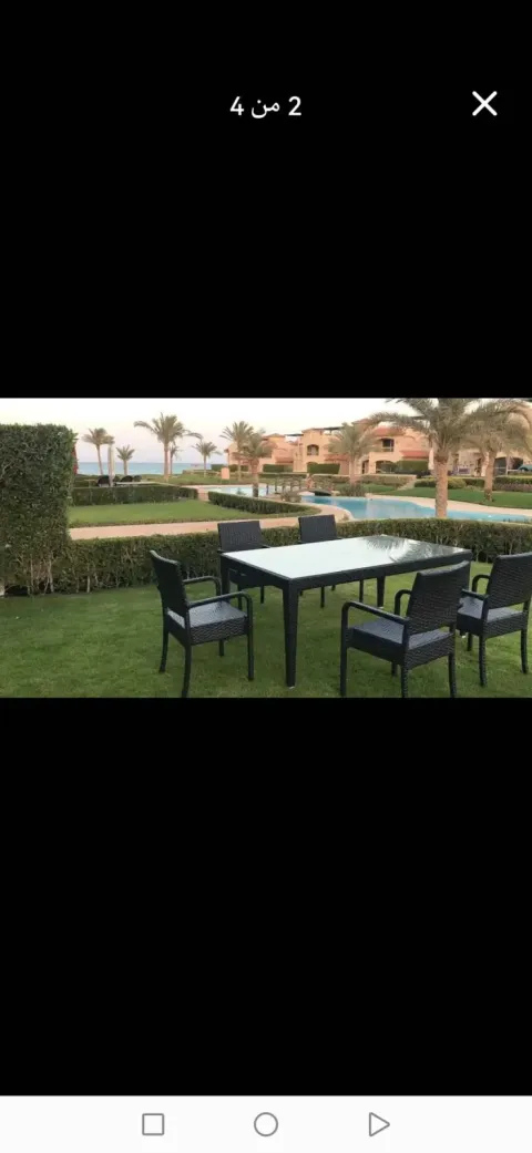 شاليةللبيع فالعين السخنةقرية 6 lavista تشطيب الترا لوكس