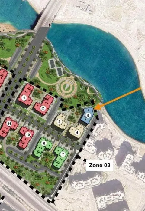 اميزوحدةريسيل تعاقد 2023 169 متر صف اول فيو البحر