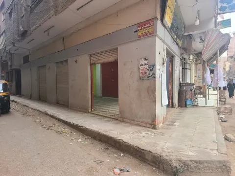 محل للبيع من المالك المنشيه الجديده شارع الترعه العمومي