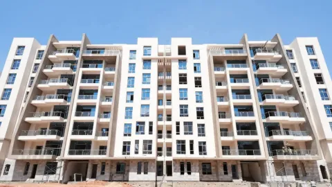 🏡شقة 162م 3غرف بحرى واجهه بالكامل على ڤيو البوليفاردالعاصمةالادارية