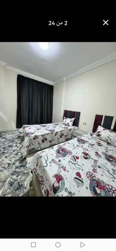 شقةللايجار حي اول مجاورة سابعه ٣غرف وحمامين ومطبخ وريسبشن