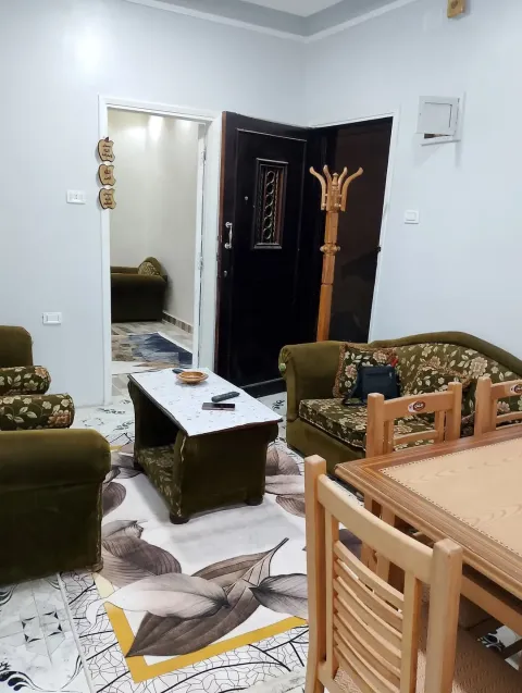 شقة ايجار مفروش شارع ربيع متفرع من اداب وجيهان