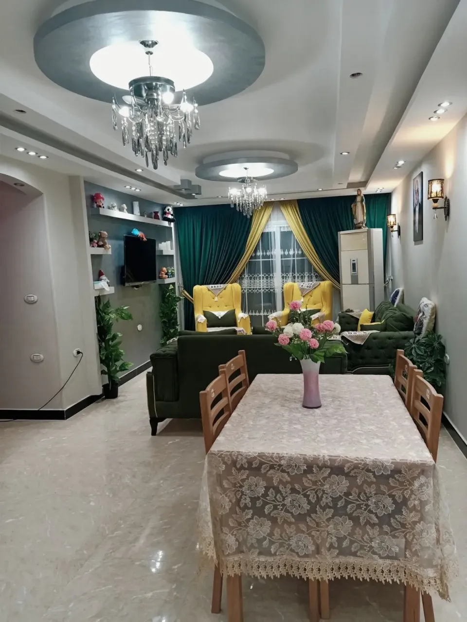 شقه للبيع دور تاسع برج ١٣ دورالمريوطية