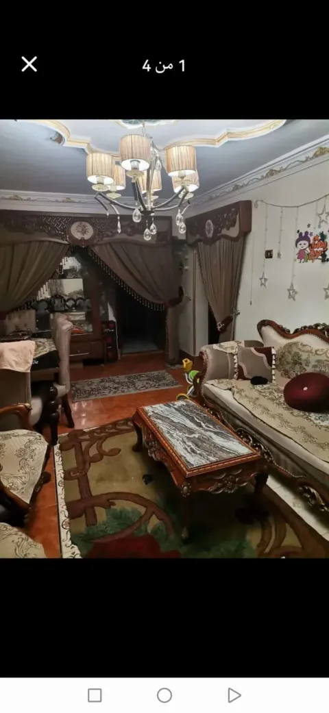 للبيع الحريه الكبيره ثانى علوى سوبر لوكس الشقه الناصيه