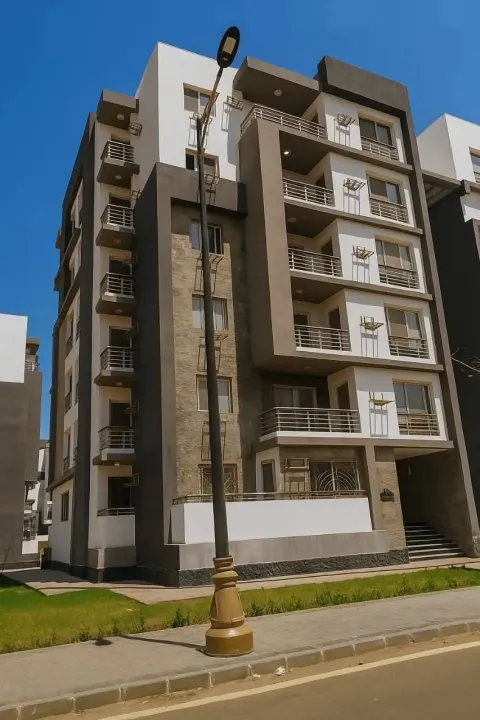 للبيع شقةمميزة جدًا بجنة1المنصورة الجديدة 🔥 🏡 المساحة: 130 متر