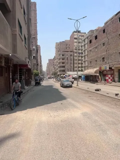 شقه_للبيع تانى نمره مباشر من شارع السيسي الرئيسى
