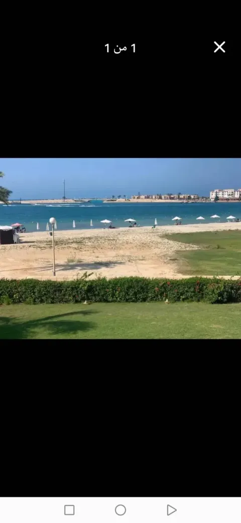 ڤيلا للبيع مارينا ٤ اول صف بحيرة رملية