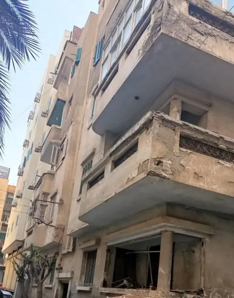 منزل للبيع مدينه المنصوره شارع امام جهاز الهضمي