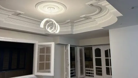 شارع المدينه النزهه مساحه 120 متر 2 غرفه