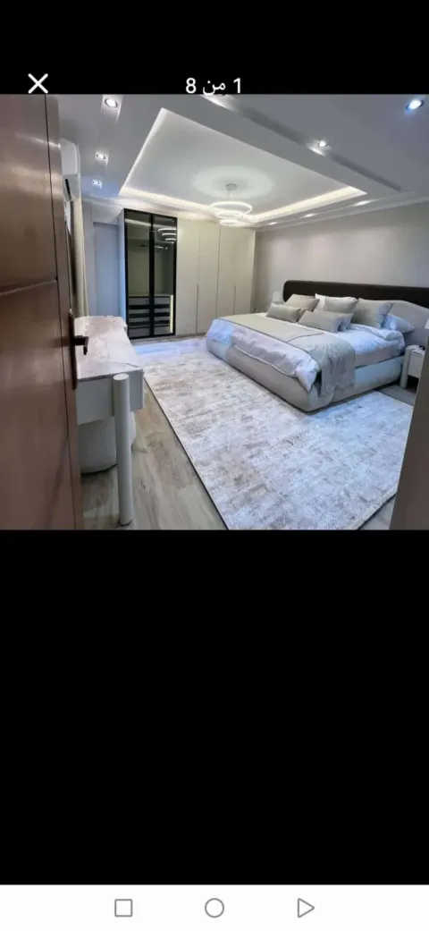 شقة 186م🏡 🏡 استلام فوري *بالتشطيب والفرش والأجهزه الكهربائيةبالعاصمة