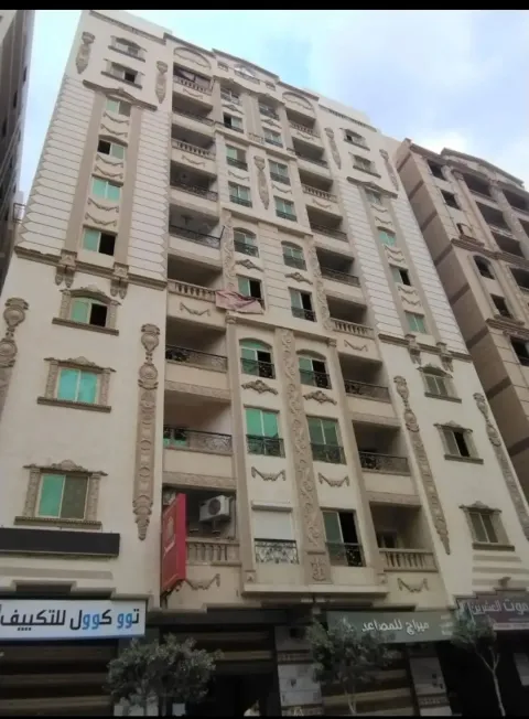 شقة155م ٣غرف ورسيبشن ومطبخ استلام فوري نص تشطيب