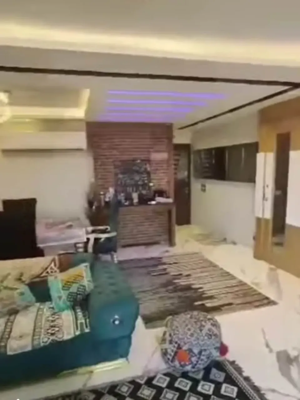 شقه الريسيبشن والغرف بتطل ع نادي الصيد المهندسين
