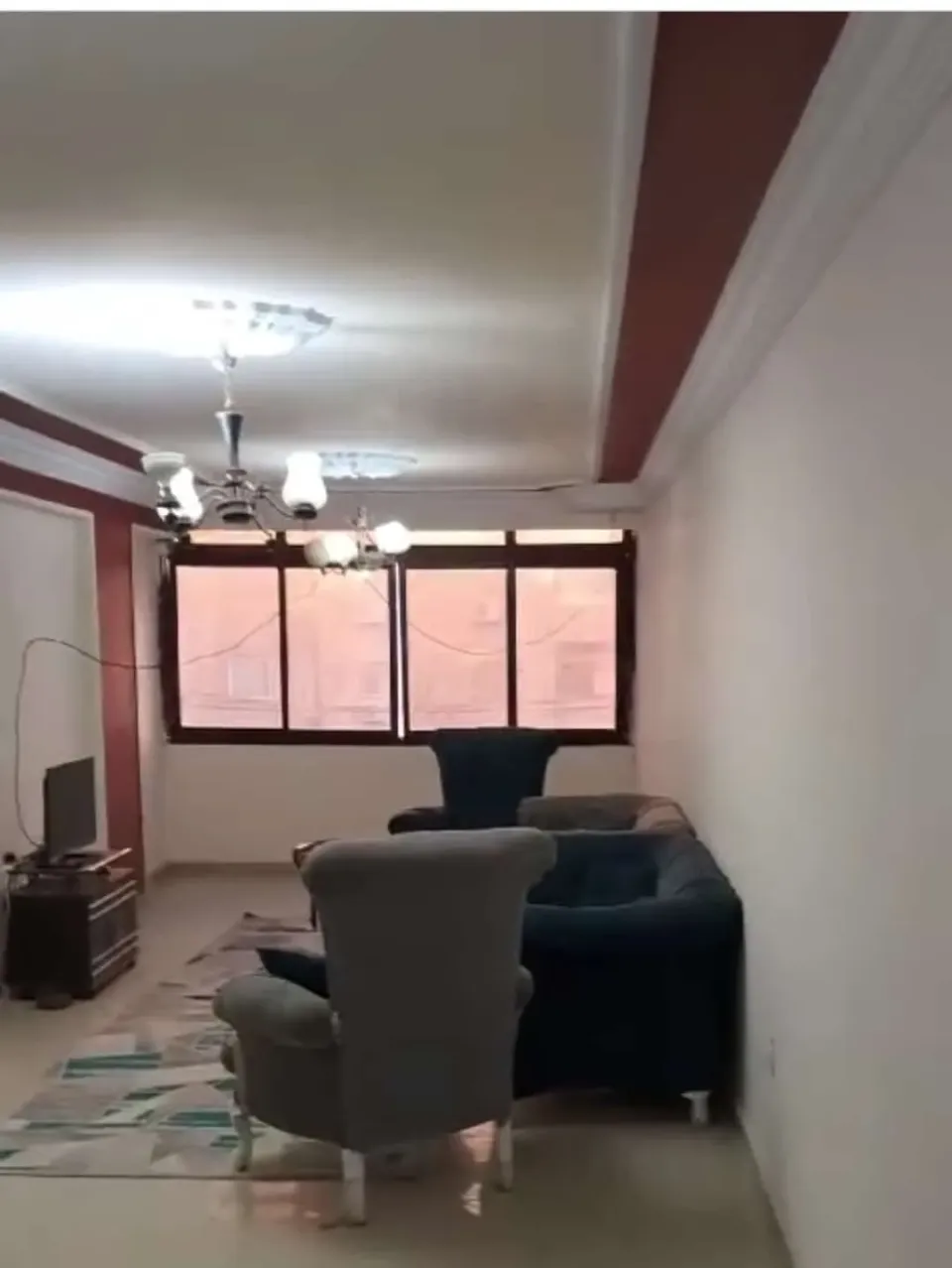 شقة سوبر لوكس ثلاث غرف وريسبشن كبير فرش جديد