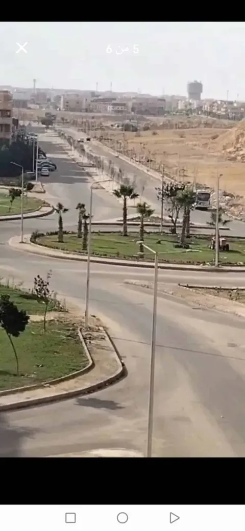 شقةروف نصف تشطيب بموقع متميز فالرابعة عمارات مساحة 186 م