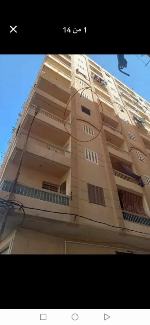 شقة للبيع فـ الهانوفيل شارع الزهراء 🧡مساحه ٩٠متر🧡