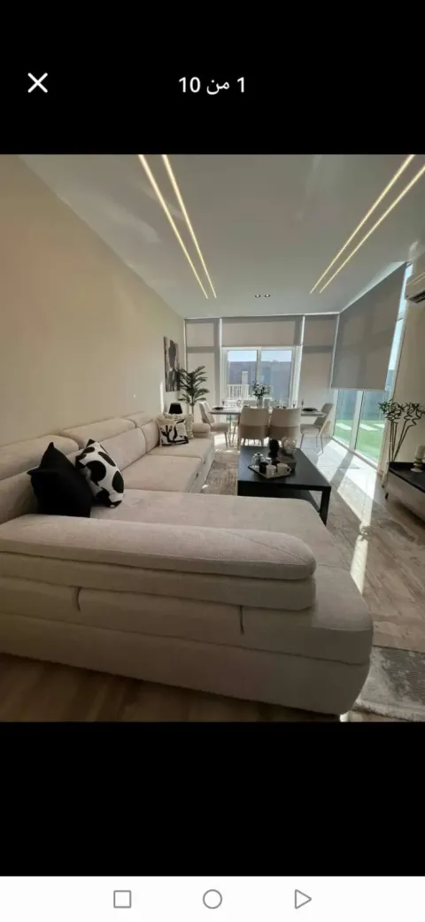 استوديو للبيع جاهز للسكن متشطب بالكامل بالفرش والاجهزه الكهربائية