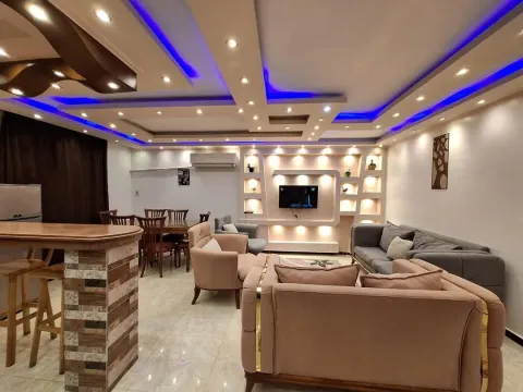 شقه للأيجار المفروش اليومي/الشهري 3غرف ريسبشن