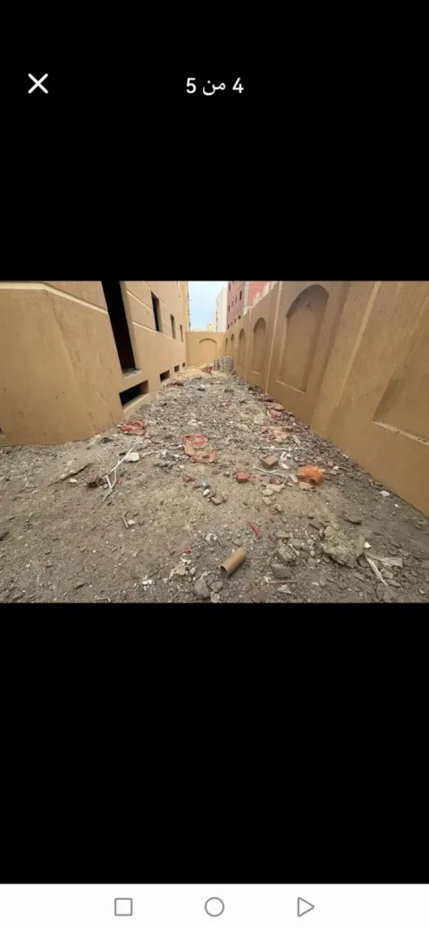 شقةللبيع فالعبور بيت الوطن الترفيهي ارضي بحديقه خاصه
