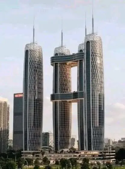 افخم ناطحه سحاب في العاصمه الاداريه الجديده نايل بيزنس سيتي