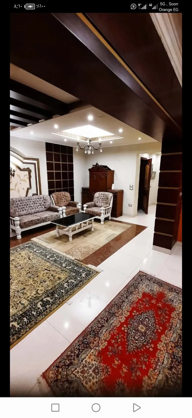 شقةللايجار الحى السابع 3 غرف وريسيبشن مكيفه بالكامل