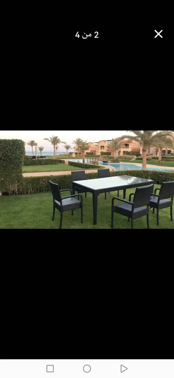 شاليةللبيع فالعين السخنةقرية 6 lavista تشطيب الترا لوكس