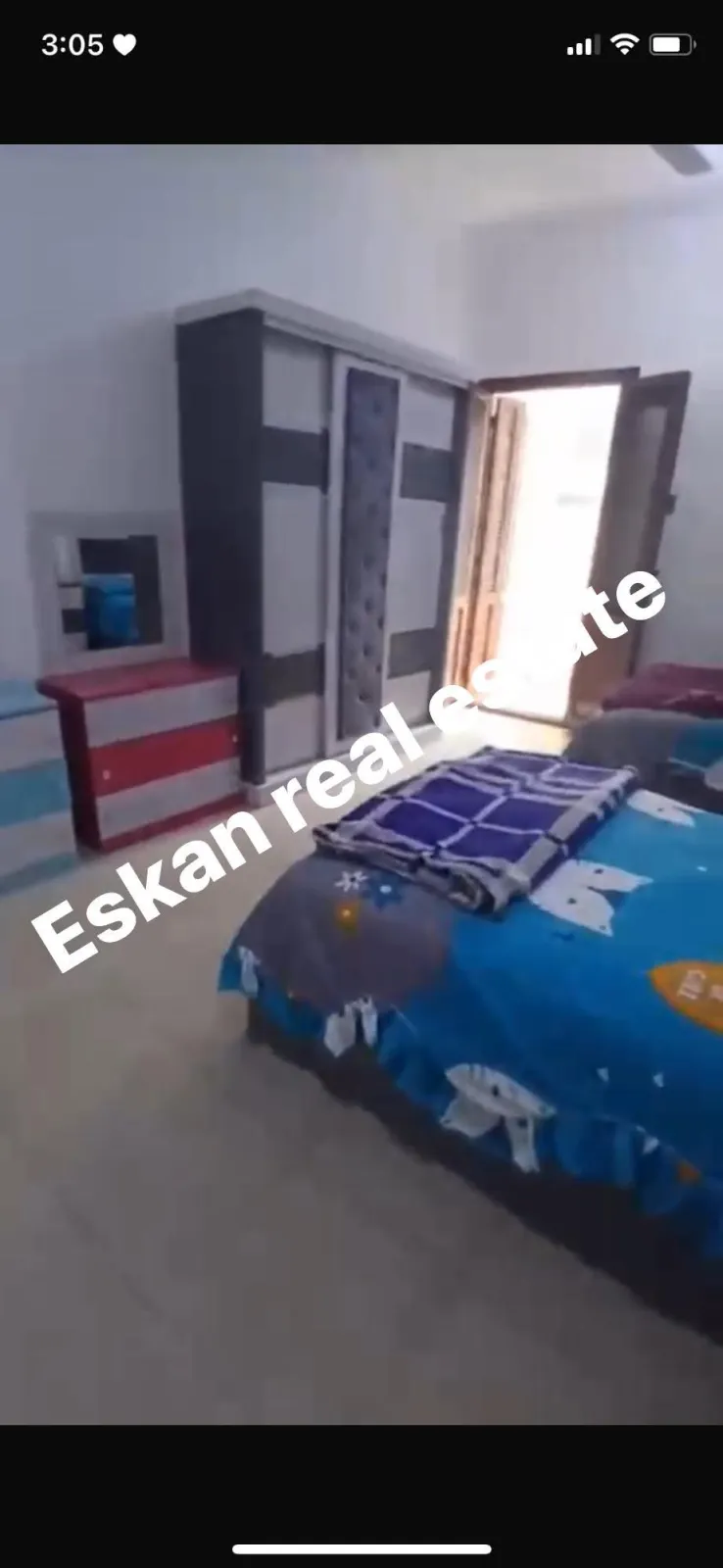 شقه للايجار مستشفي المعلمين ف نص الشارع