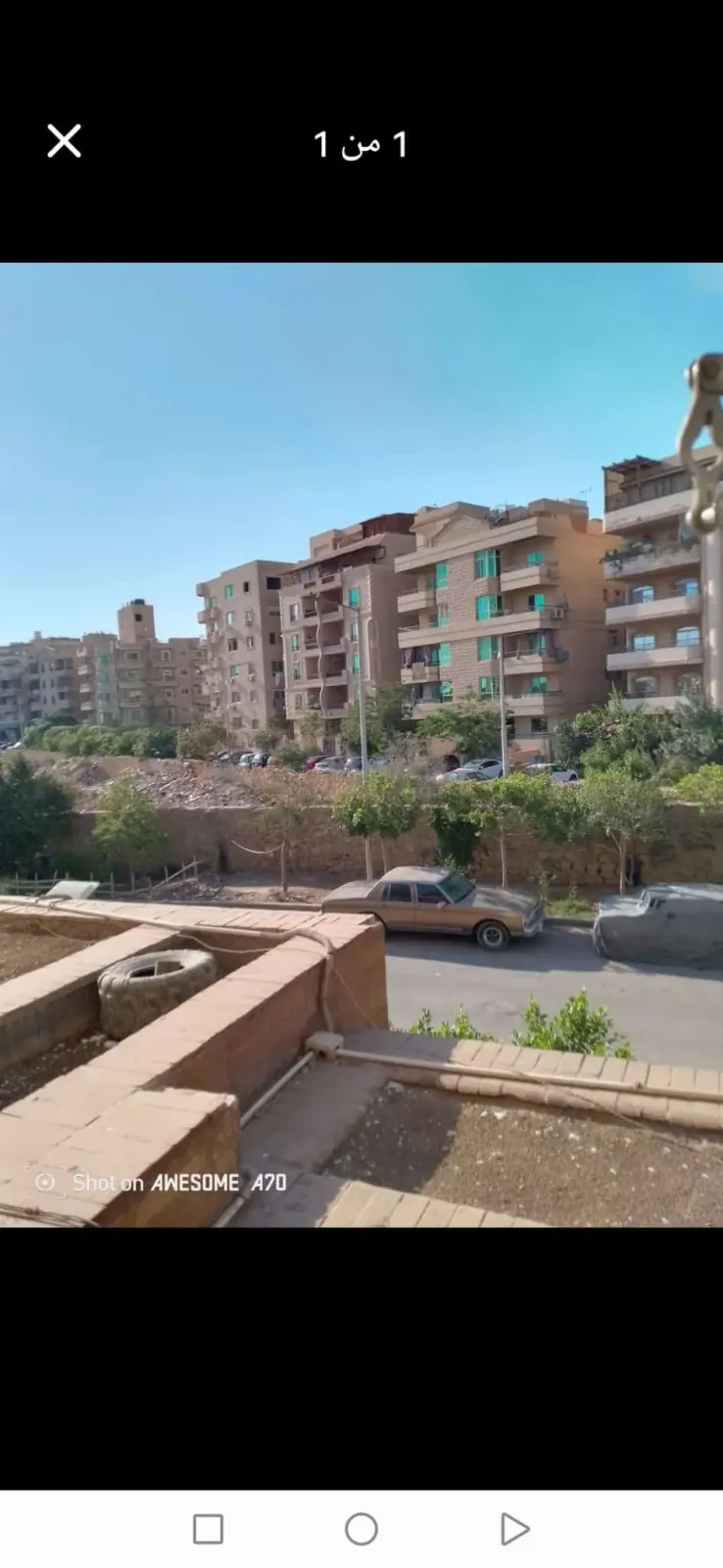 شقه للبيع 🏡شارع الامل منطقه جنوب س الهضبه العليا