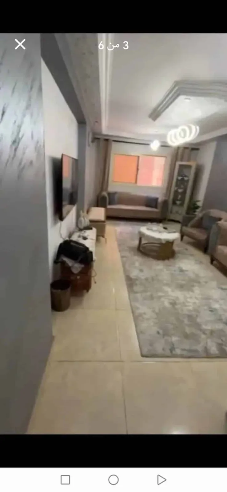 شقة للايجار القديم تشطيب التر سوبر لوكس