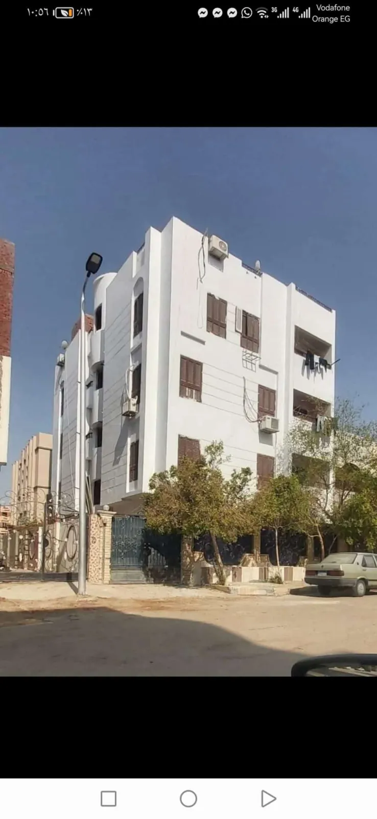 فيلا 260م بجانب الخدمات والموقف الفيلا مميزةتسليح وموقع باسيوط