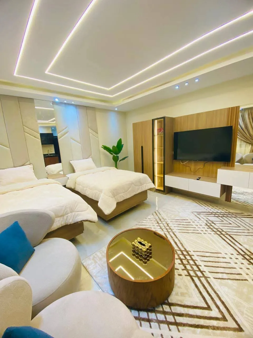 استديو فندقي مفروش للايجــــــــــــار 🏠مدينه نصر عباس العقاد